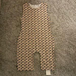 Marine Serre moon print short jumpsuit